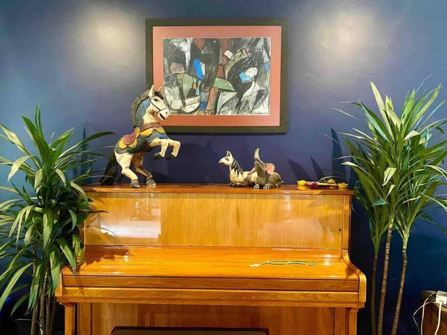 Luxurious Mid Century Modern Folk Art Home Mexico City Eksteriør billede